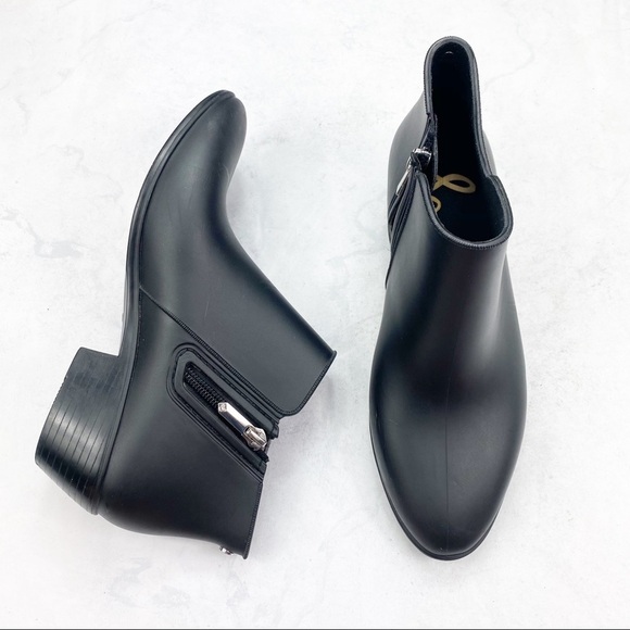 [Sam Edelman] Classic Black Petty Rain Boots